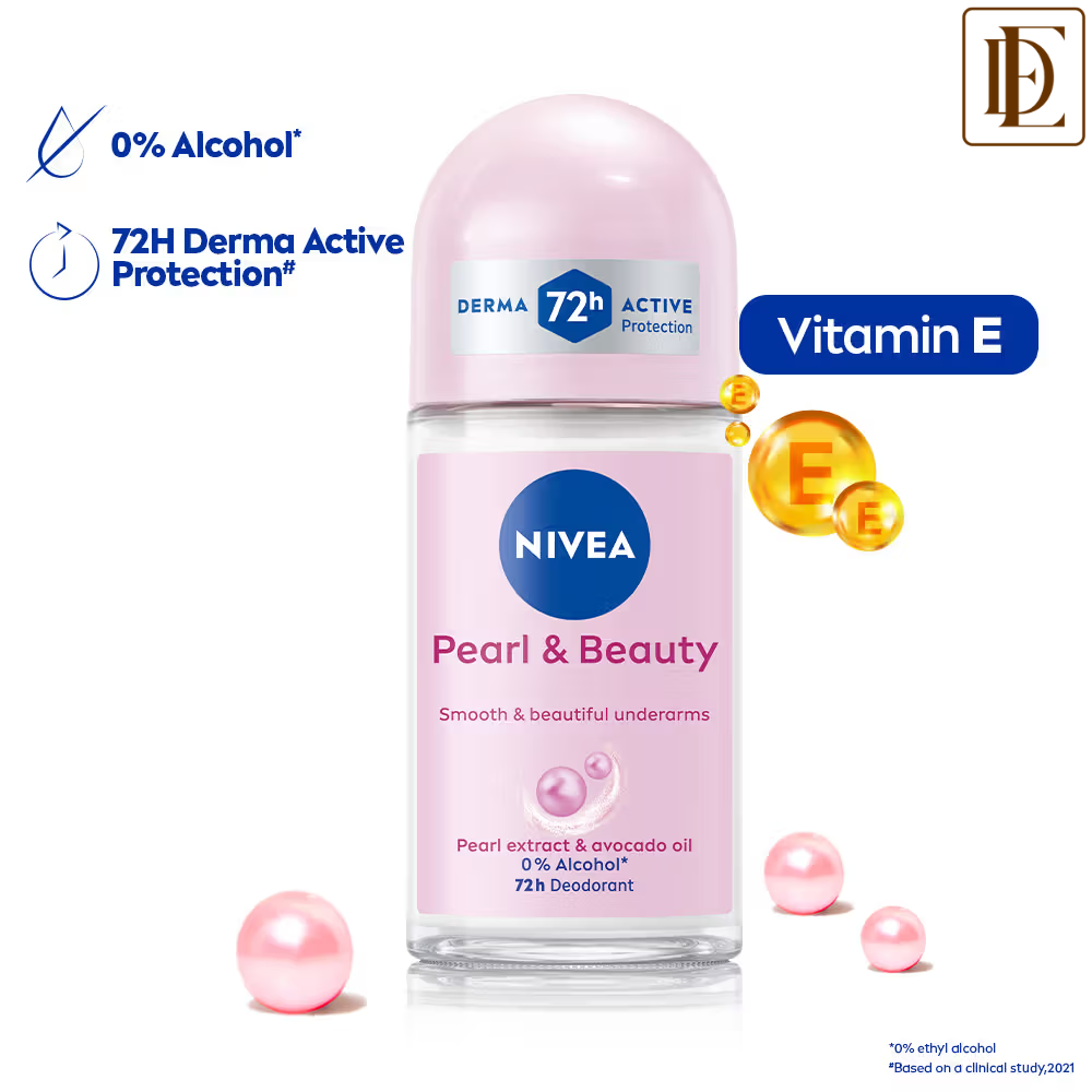 NIVEA Body Roll On (Pearl & Beauty)