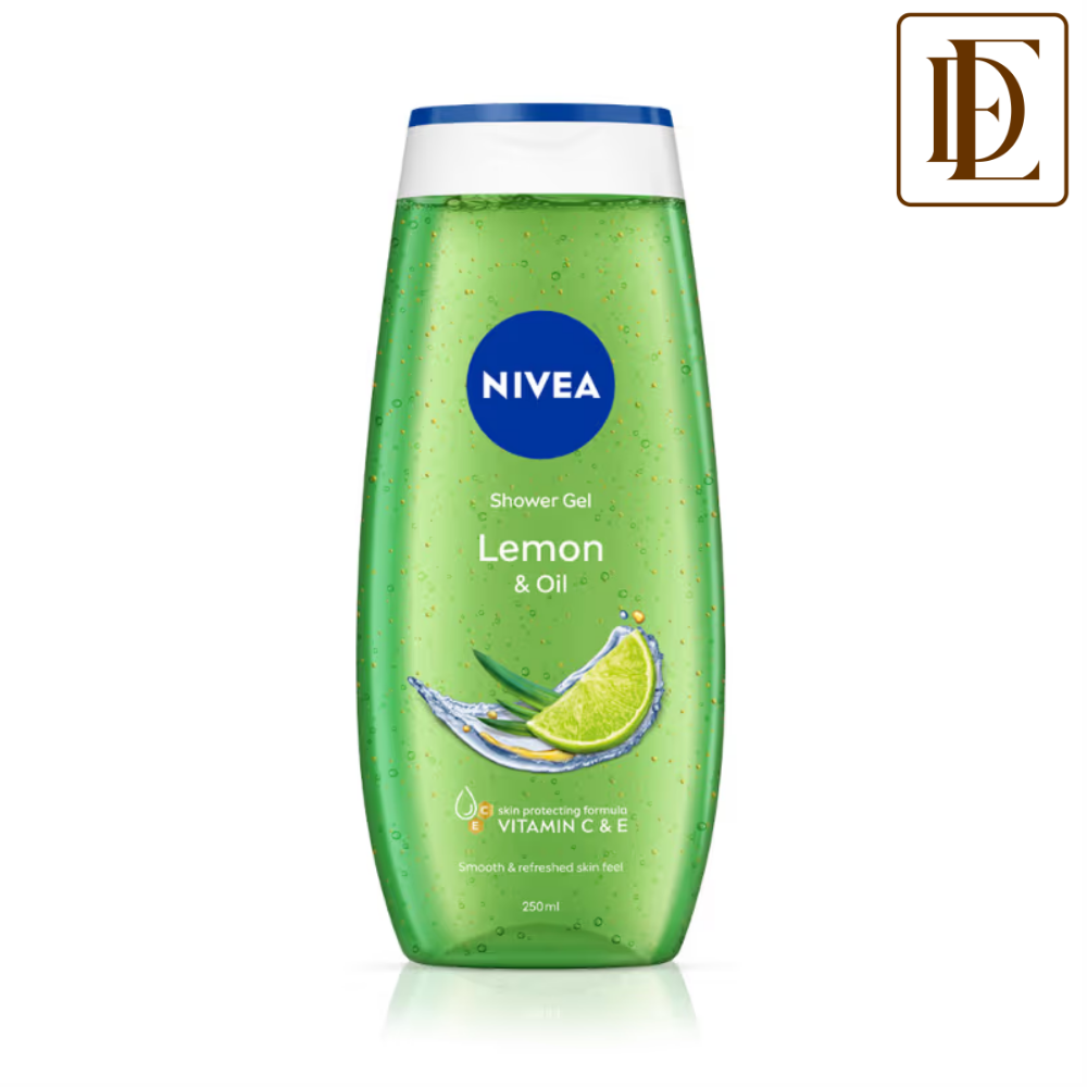 NIVEA Lemon & care oil Body wash for long-lasting freshness