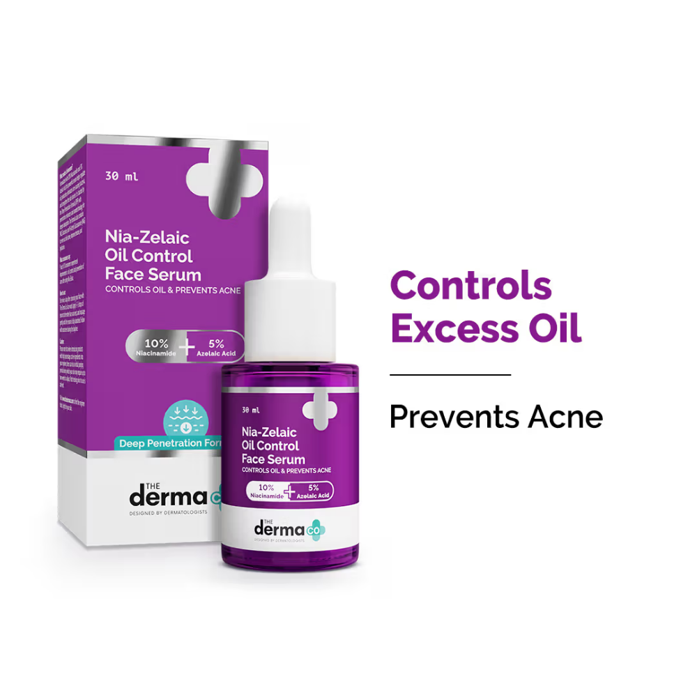 The Derma Co Nia-Zelaic Oil Control Face Serum