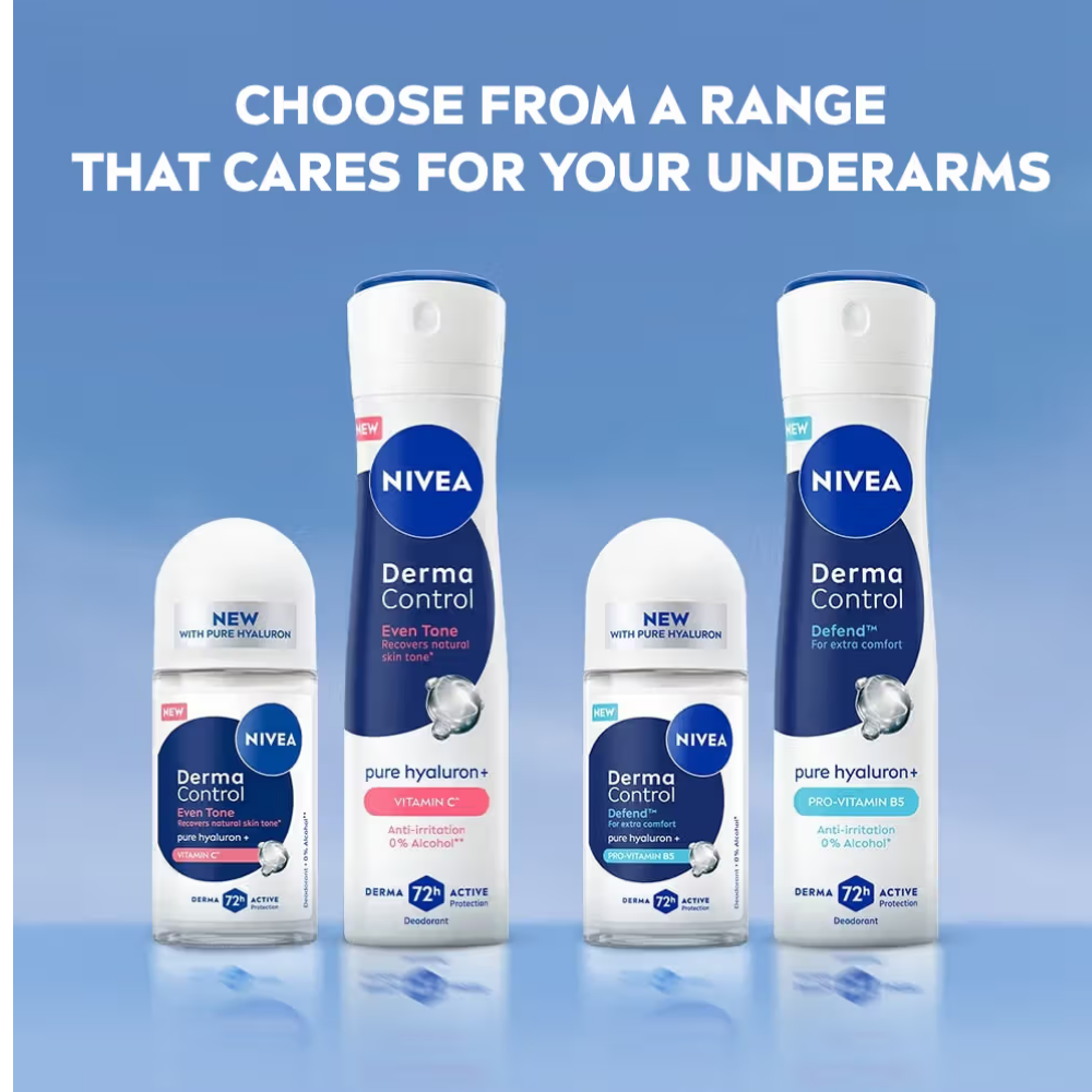 NIVEA Derma Control Even Tone Underarm Roll-On