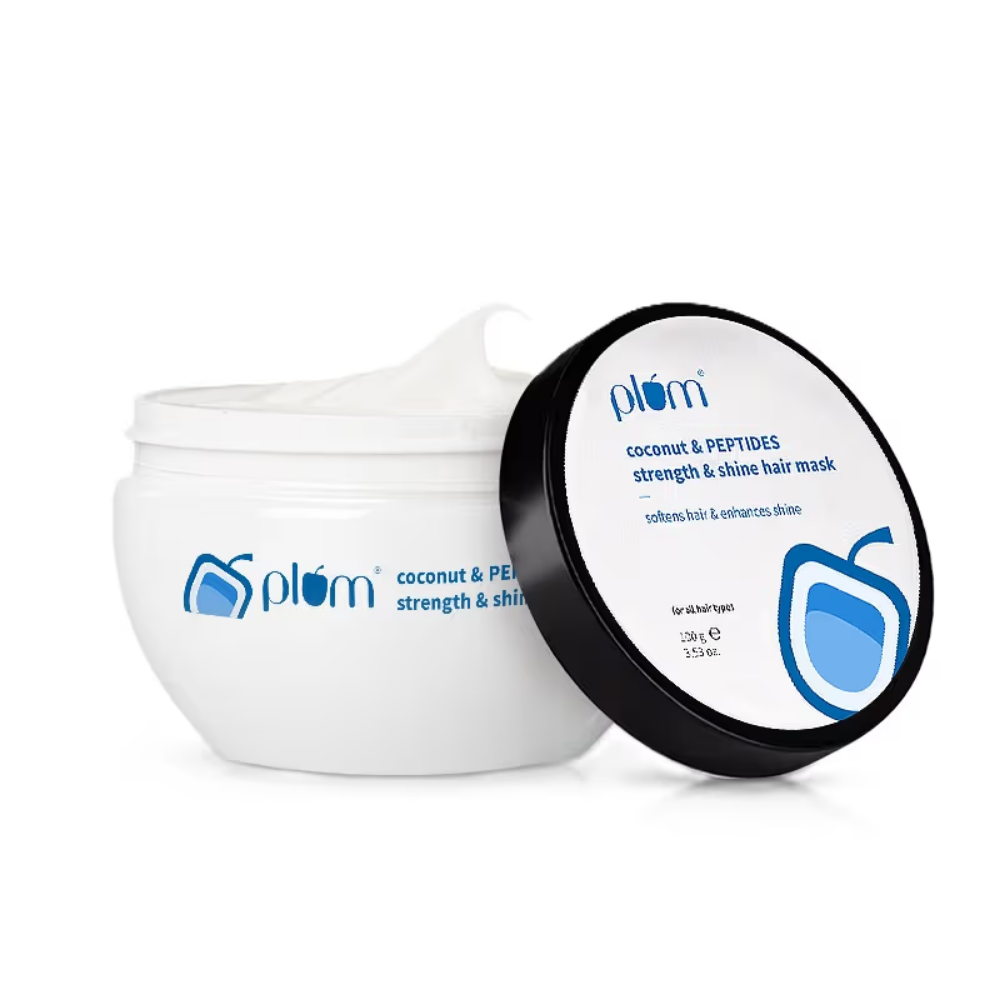 Plum Coconut & Peptides Hair Mask For Soft- Shiny Hair