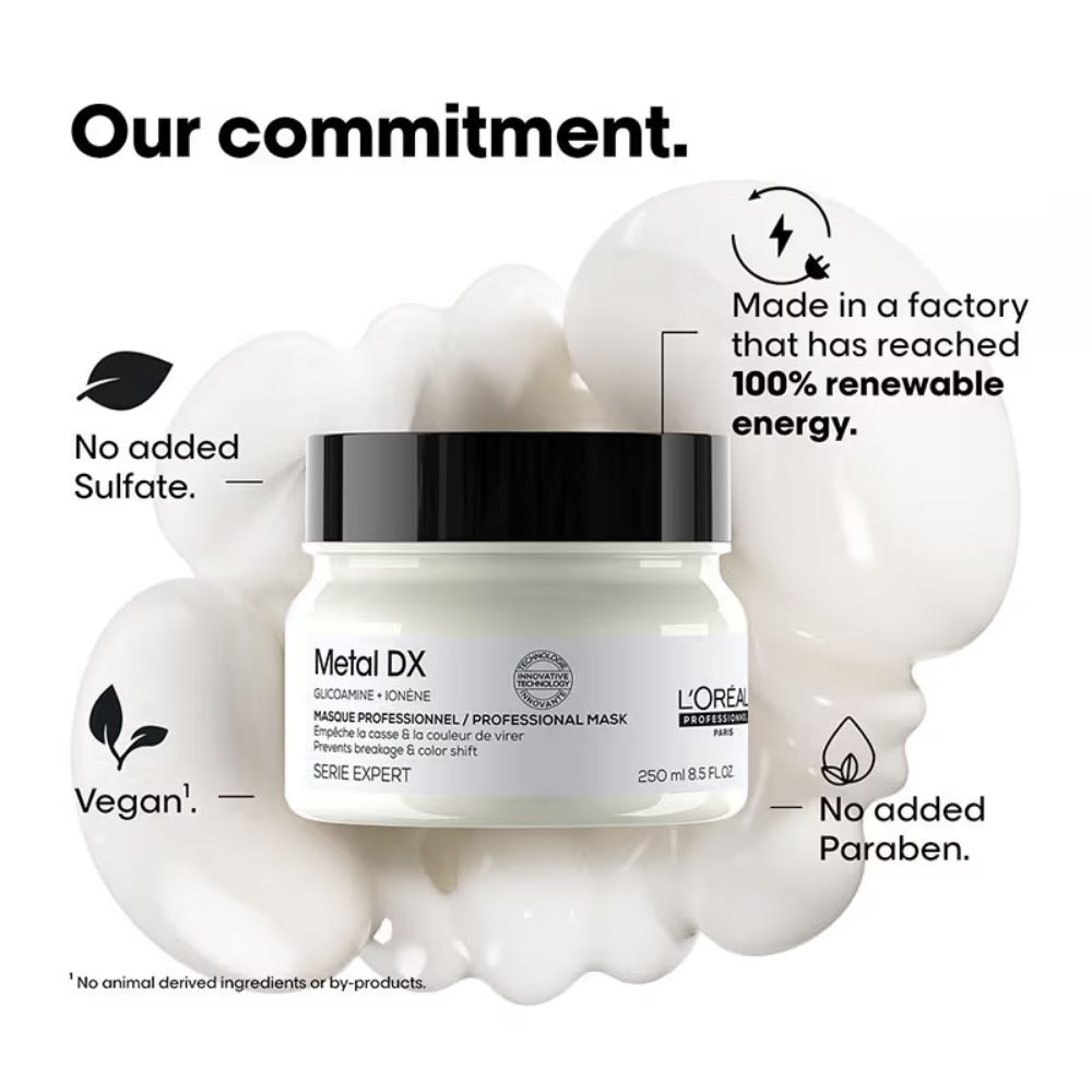L’Oréal Professionnel Metal DX Hair Mask For 97% Less Hair Breakage, Anti-Deposit Protector