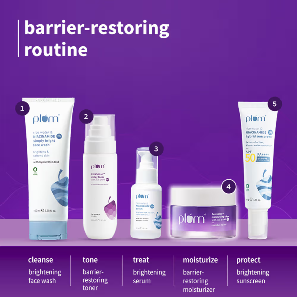 Plum Cerasense Moisturizer for Instant Barrier Repair & 72-Hr Moisturization