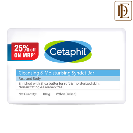 Cetaphil Cleansing Moisturizing Syndet Bar