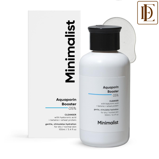 Minimalist 5% Aquaporin Booster Face Wash With Hyaluronic Acid For Dry Skin