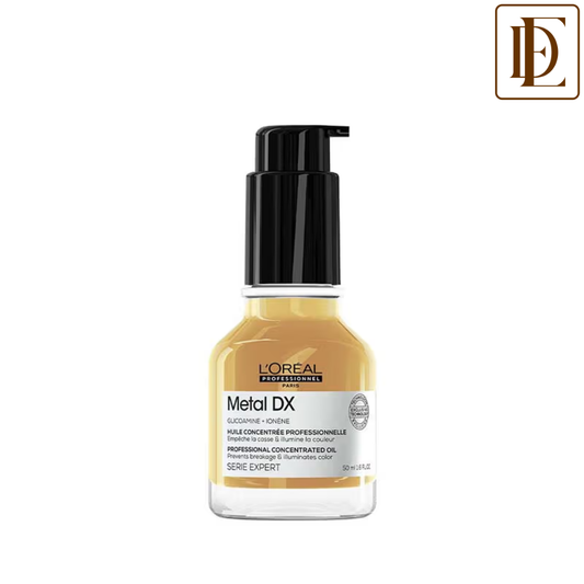 L’Oréal Professionnel Metal DX Concentrated Leave-In Serum, 2X Smooter hair, 97% Less Hair Breakage