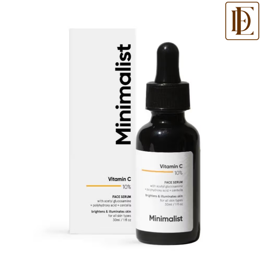 Minimalist 10% Vitamin C Serum For Face For Glowing Skin For Beginners