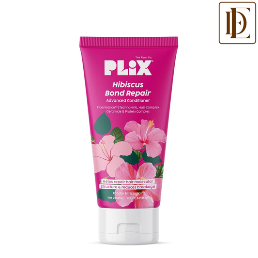 Plix Hibiscus Bond Repair Conditioner For Damaged, Frizzy Hair