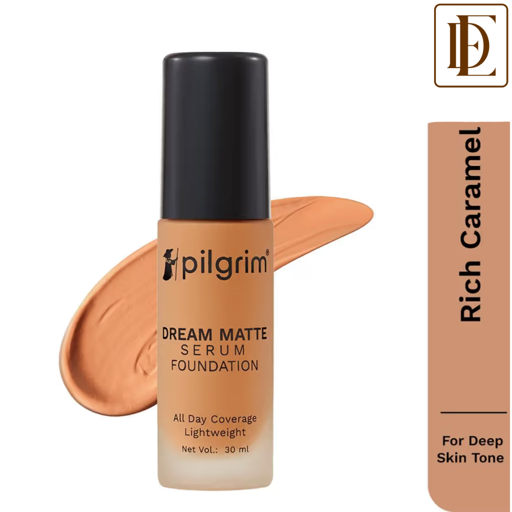 Pilgrim Dream Matte Serum Foundation Hydra-Light Finish with Hyaluronic Acid