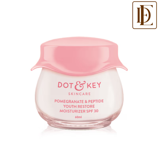 Dot & Key Pomegranate + Peptide Youth Restore Moisturizer SPF 30, With Ceramide