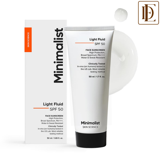 Minimalist Light Fluid SPF 50 Face Sunscreen