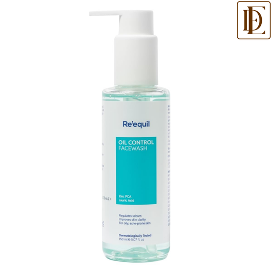 Re'equil Oil Control Face Wash Regulates sebum production | Removes dirt and buildup | For oily, acne prone skin