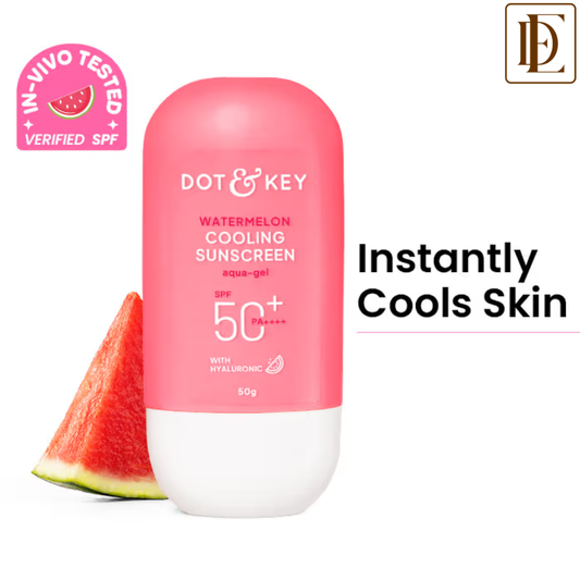 Dot & Key Watermelon Cooling Sunscreen, SPF 50+ PA++++ In-Vivo Tested