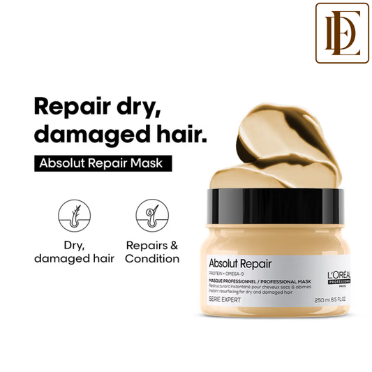 L'Oréal Professionnel Absolut Repair Mask For Dry and Damaged Hair With Protein & Omega-9