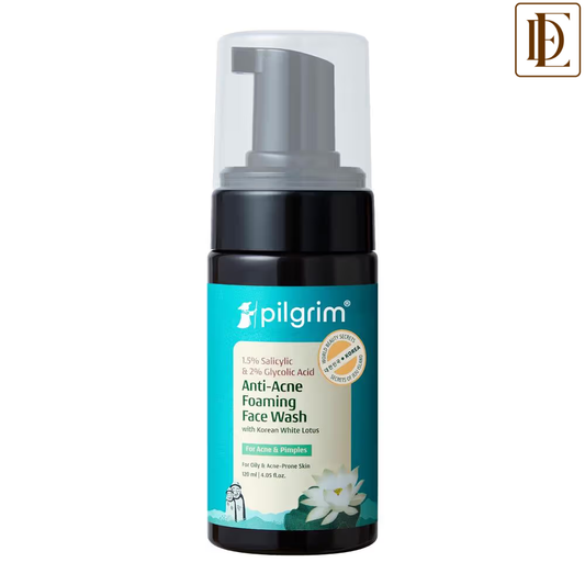 Pilgrim Salicylic (BHA) & Glycolic Acid (AHA) Foaming Face Wash