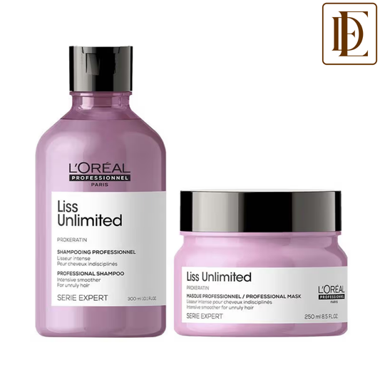 L'Oreal Professionnel Liss Unlimited Shampoo & Hair Mask Combo For Frizzy Hair