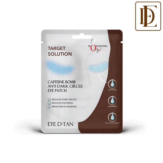 O3+ Caffeine Bomb Eye D-Tan Patch Sheet Mask