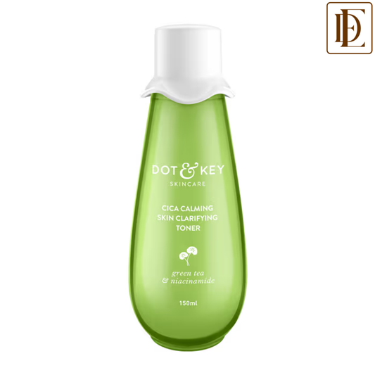 Dot & Key Cica Calming Skin Clarifying Toner With Niacinamide & Green Tea, Acne & Oil Control