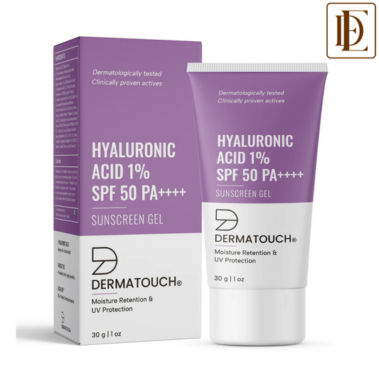 Dermatouch Hyaluronic Acid 1% SPF 50 PA++++ Sunscreen Gel
