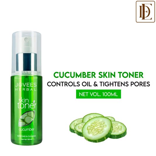 Jovees Herbal Cucumber Skin Toner For Face - Toner for Oily, Sensitive and Acne Prone Skin