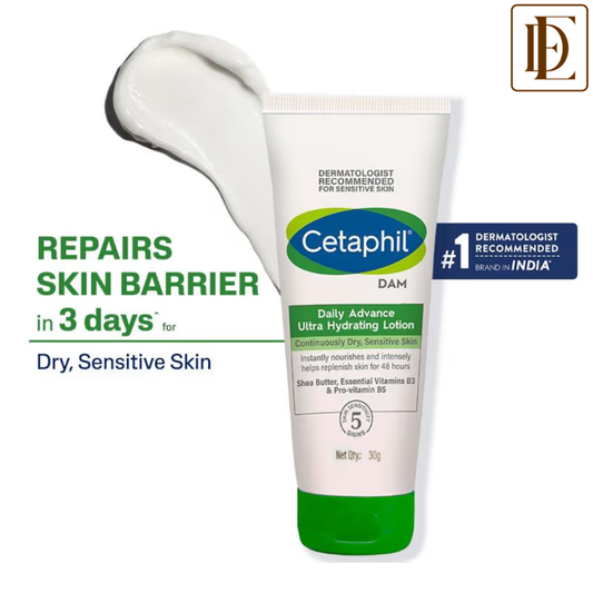 Cetaphil Dam Daily Advance Ultra Hydrating Lotion With Shea Butter & Niacinamide Sensitive Skin