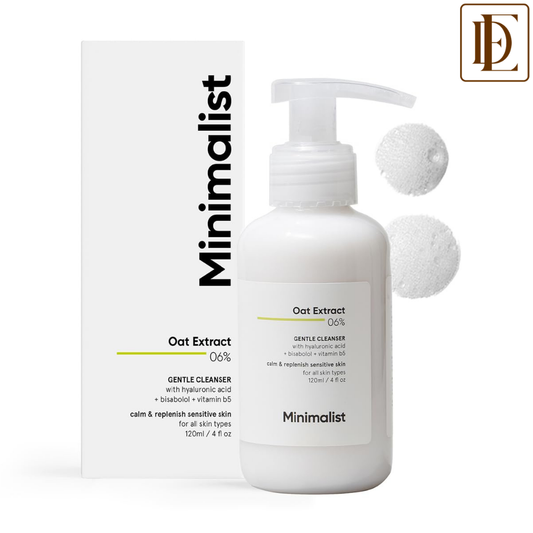 Minimalist 6% Oat Extract Gentle Cleanser With Hyaluronic Acid For Sensitive Skin