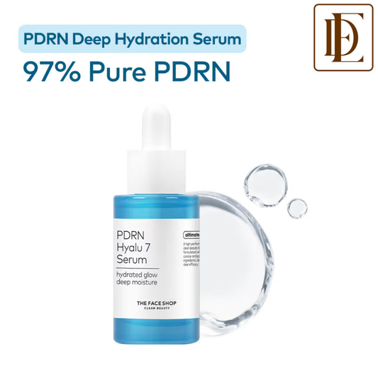 The Face Shop Alltimate PDRN Deep Hydration Serum With 7 Types Of Hyaluronic Acid For Firm Skin