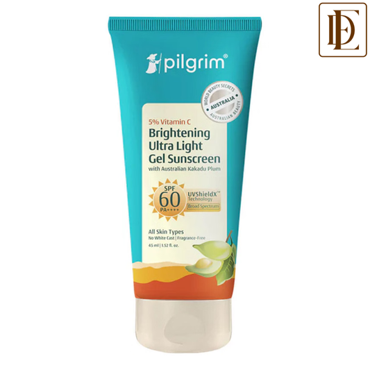 Pilgrim 5% Vitamin C Brightening Ultra Light Gel Sunscreen SPF 60 PA++++