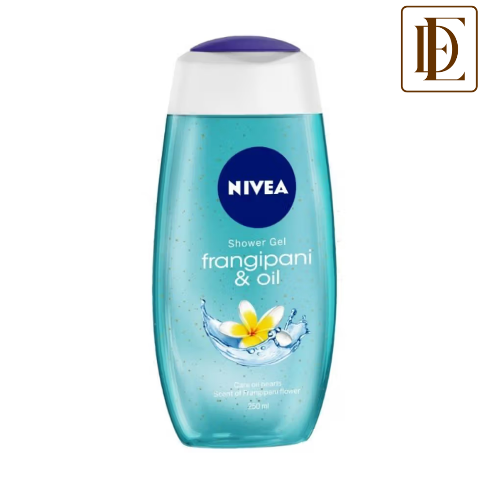 NIVEA Frangipani & care oil Body wash for long-lasting freshness