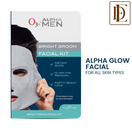 O3+ Alpha Men Bright Groom Facial Kit
