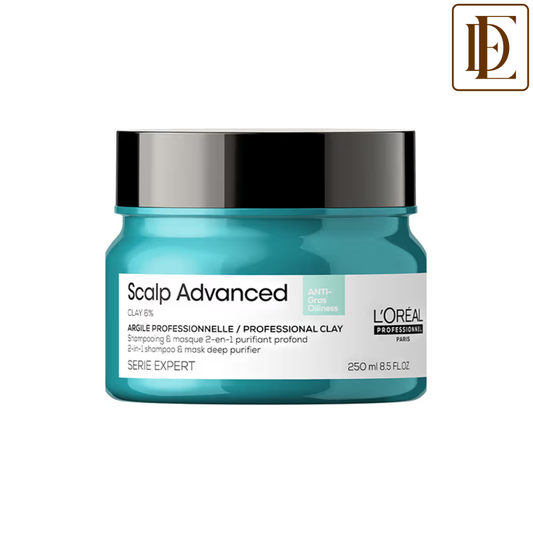 L’Oréal Professionnel Scalp Advanced Anti-Oiliness 2-In-1 Shampoo & Mask for Very Oily Scalp