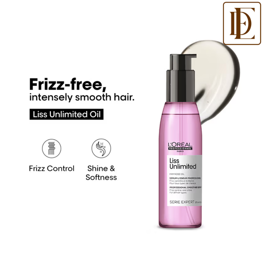 L'Oréal Professionnel Liss Unlimited Leave-In Serum for Frizz Free Hair and Intense Smoothing