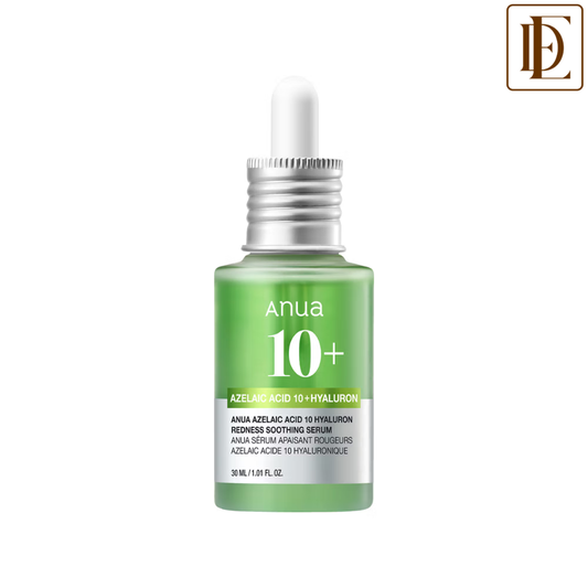 Anua Azelaic Acid 10 Hyaluron Redness Soothing Serum with Cica Soothes & Calms Acne-Prone Skin