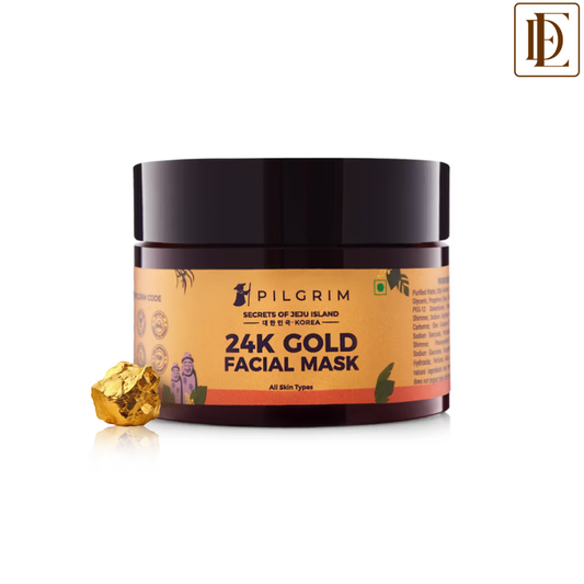 Pilgrim 24K Gold Facial Mask for Glowing & Radiant Skin Depigmentation