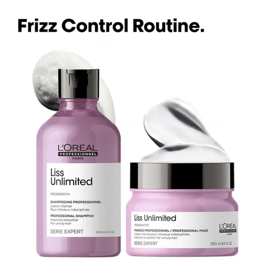 L'Oreal Professionnel Liss Unlimited Shampoo & Hair Mask Combo For Frizzy Hair