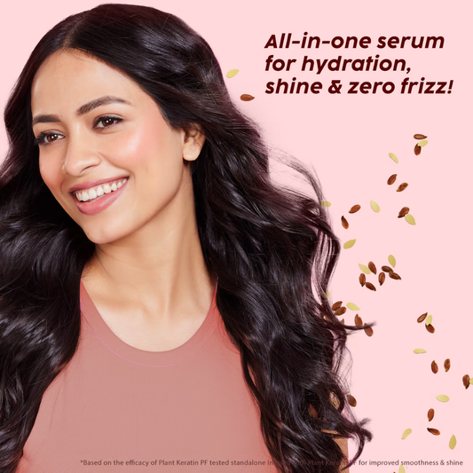 Plix The Plant Fix Flaxseed Keratin Smoothening Anti-Frizz Serum