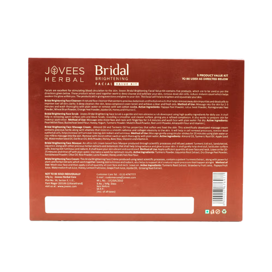 Jovees Bridal Brightening Facial Kit