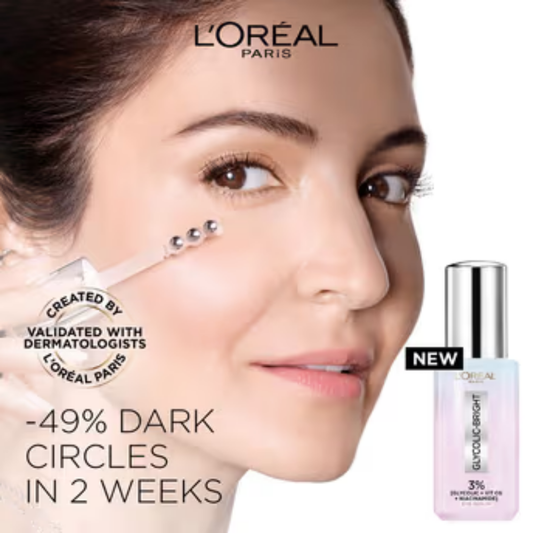 L'Oreal Paris Glycolic Bright Dark Circle Eye Serum