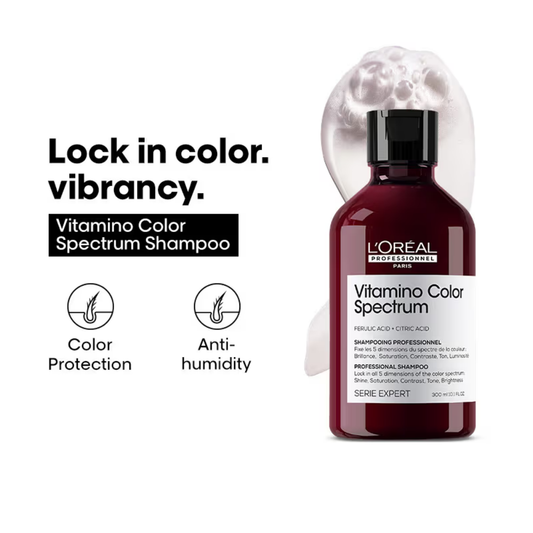 L'Oréal Professionnel Vitamino Color Spectrum Shampoo for all colored hair, Instant Nourishment