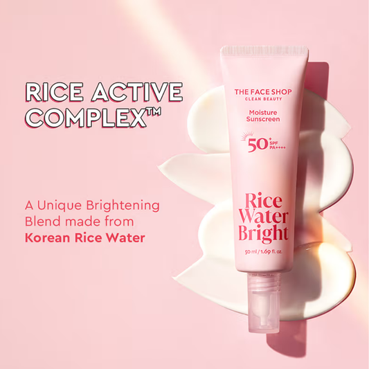 The Face Shop Rice Water Bright Moisture Sunscreen SPF50+ PA++++