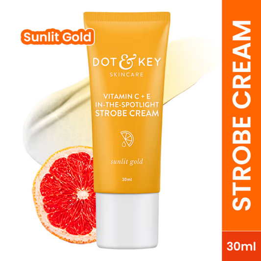 Dot & Key Vitamin C + E In The Spotlight Strobe Cream, Sunlit Gold
