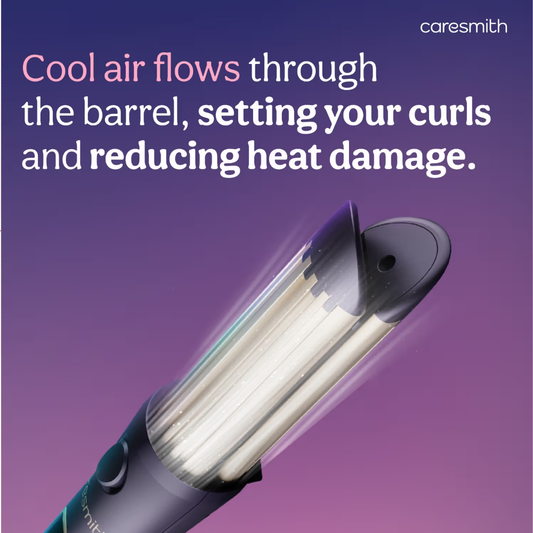Caresmith Bloom 2-In-1 Air Styler Curler And Straightener