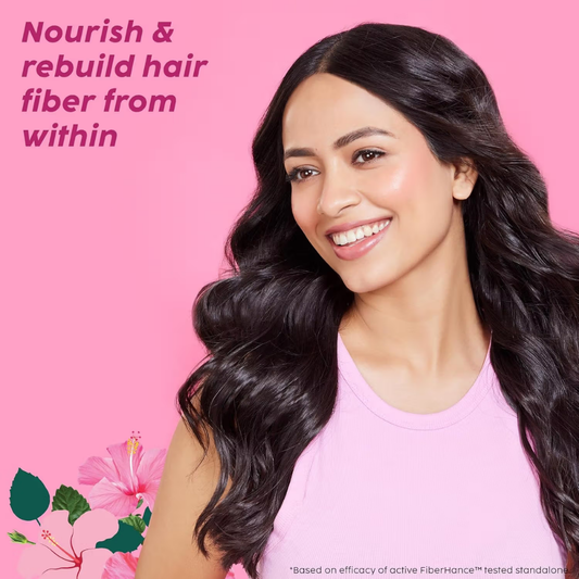 Plix Hibiscus Bond Repair Conditioner For Damaged, Frizzy Hair