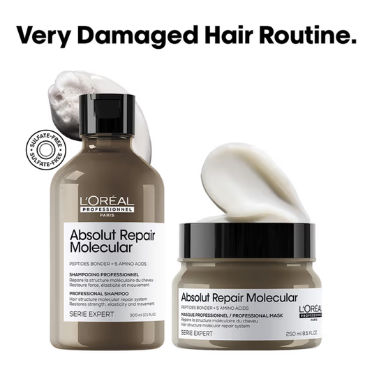 L'Oréal Professionnel Absolut Repair Molecular Sulfate-Free Shampoo & Mask