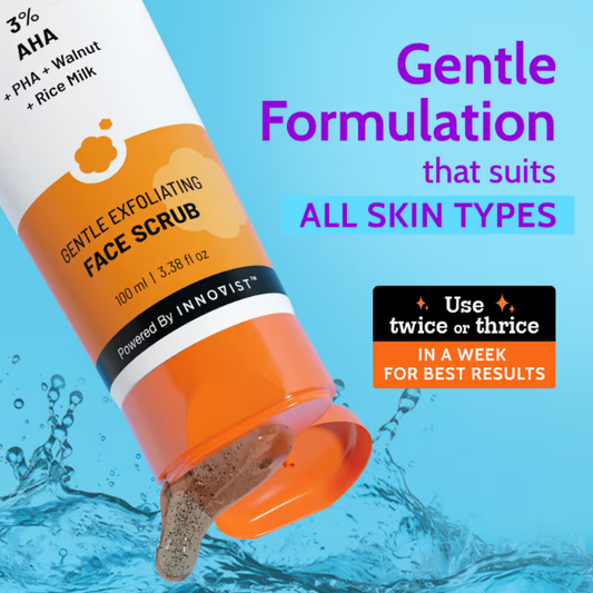 Chemist At Play 3% AHA Gentle Exfoliating Face Scrub For Dead Skin & Blackheads