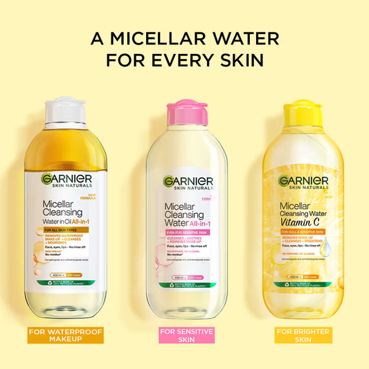 Garnier Skin Naturals Micellar Oil-Infused Cleansing Water For Cleansing & Make-Up Remover