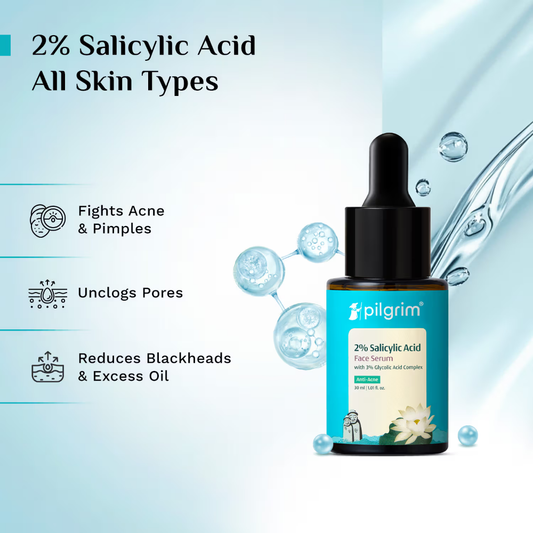 Pilgrim Salicylic & Glycolic Acid Anti Acne Serum