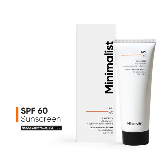 Minimalist SPF 60 PA ++++ Sunscreen - Pregnancy & Lactation Safe For Sensitive Skin