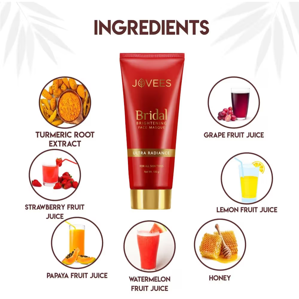 Jovees Bridal Brightening Face Masque Ultra Radiance