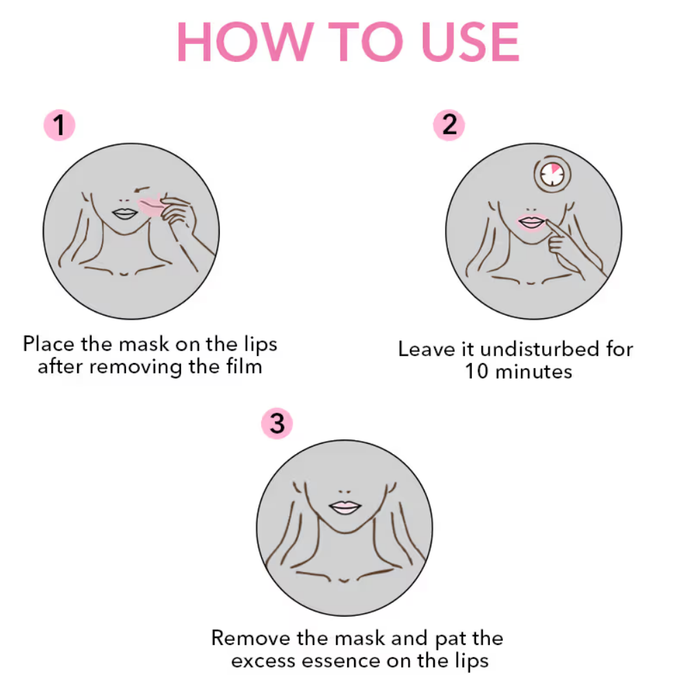 O3+ Lip Exfoliator Enzyme D-Tan Sheet Mask